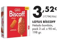 Lotus - Biscoff Helado Bombon
