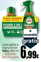Fairy - Lavavajillas A Mano Limon