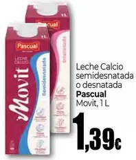 Pascual - Leche Calcio Semidesnatada O Desnatada