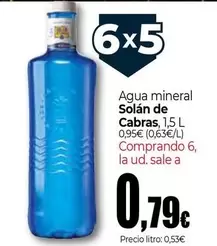 Solán De Cabras - Agua Mineral