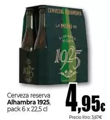 Alhambra - Cerveza Reserva 1925