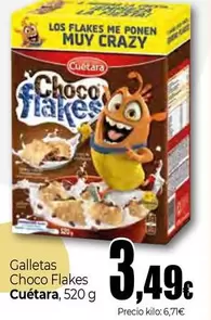 Cuétara - Galletas Choco Flakes