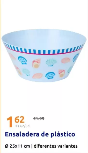 Ensaladera De Plastico