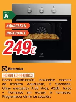 Electrolux - Horno Kohhh00bx3