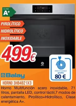Balay - Horno 3hb4821x3
