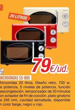 Microondas Ss-890