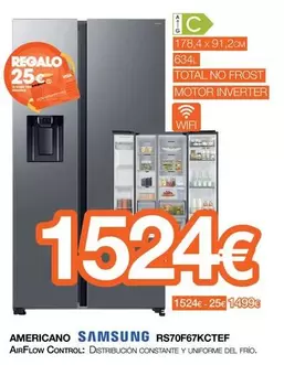Samsung - Americano RS70F67KCTEF
