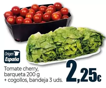 Tomate Cherry + Cogollos