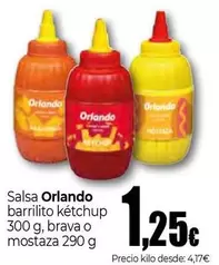 Orlando - Salsa Barrilito Ketchup