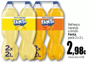 Fanta - Refresco Naranja O Limón