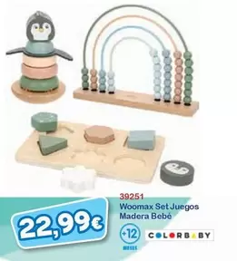 Woomax Set Juegos Madera Bebé