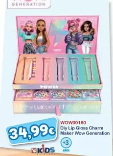 Kids - WOWN00160 Joy Lip Gloss Charm Maker Wow Generation