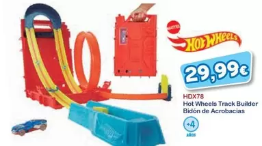 Hot Wheels - Track Builder Bidon De Acrobacias