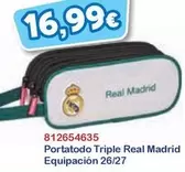 Real Madrid - Portatodo Triple