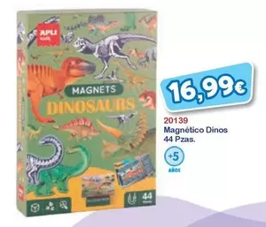 apli - Magnético Dinos 44 Pazs