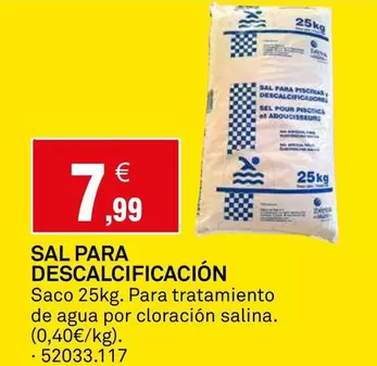Bricoking - Sal Para Descalcificación