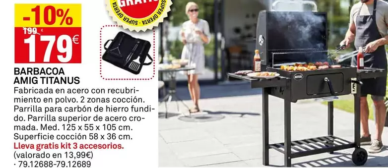 Bricoking - Barbacoa Amig Titanus