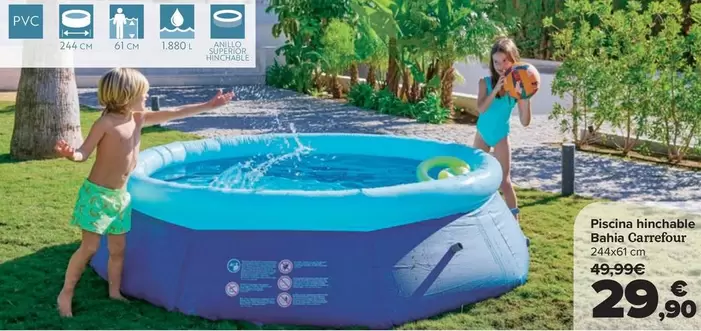 Carrefour - Piscina Hinchable Bahia