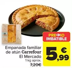 Carrefour El Mercado - Empanada Familiar De Atún