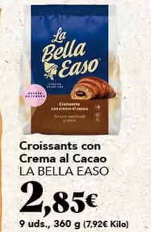 La Bella Easo - Croissants Con Crema Al Cacao
