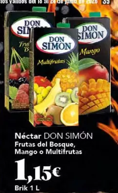 Don Simón - Nectar Frutas Del Bosque Mango O Multifrutas