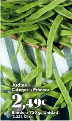 Judias Categoria Primera