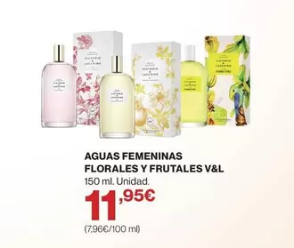 Aguas Femeninas Florales Y Frutales