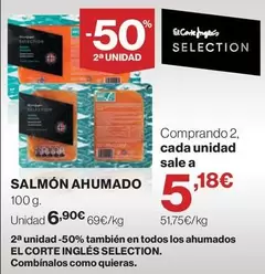 El Corte Inglés - Salmón Ahumado