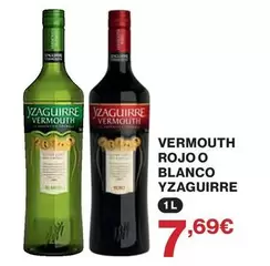 Yzaguirre - Vermouth Rojo O Blanco