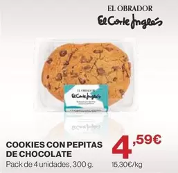 Obrador - Cookies Con Pepitas De Chocolate