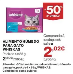 Whiskas - Alimento Humedo Para Gato