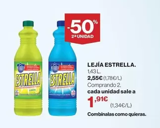 Estrella - Lejía