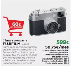 Fujifilm -  Camara Compacta
