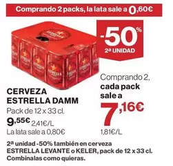Estrella Damm - Cerveza