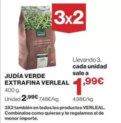 Verleal - Judia Verde Extrafina