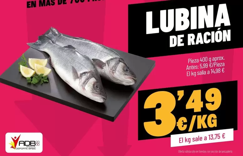 Lubina De Racion