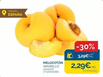 origen - Melocoton Amarillo