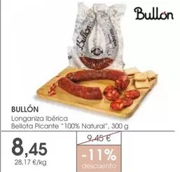 Bellota - Longaniza Iberica Picante