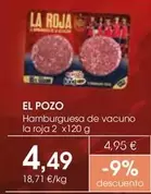 El Pozo - Hamburguesa De Vacuno