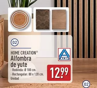 Home Creation - Alfombra De Yute 
