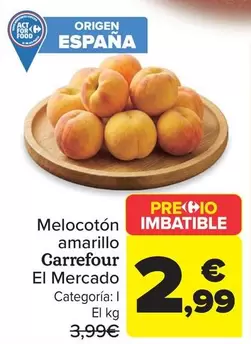 origen - Melocotón Amarillo