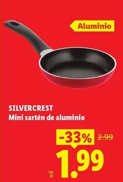 SilverCrest - Mini Sartén De Aluminio