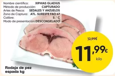 Rodaja De Pez Espada