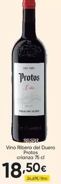 Protos - Vino Ribera Del Duero Crianza