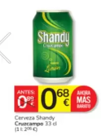 Cruzcampo - Cerveza Shandy