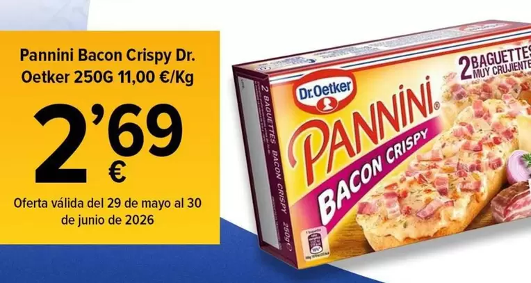 Dr Oetker - Pannini Bacon Crispy