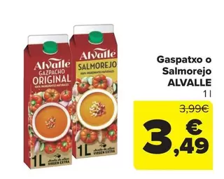 Alvalle - Gaspatxo O Salmorejo