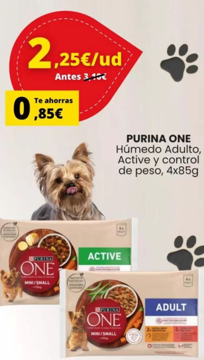 Purina One - Húmedo Adulto, Active Y Control De Peso