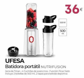 Ufesa - Batidora Portatil