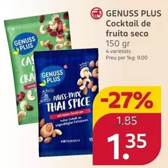 Genuss Plus - Cocktail De Fruita Seca
